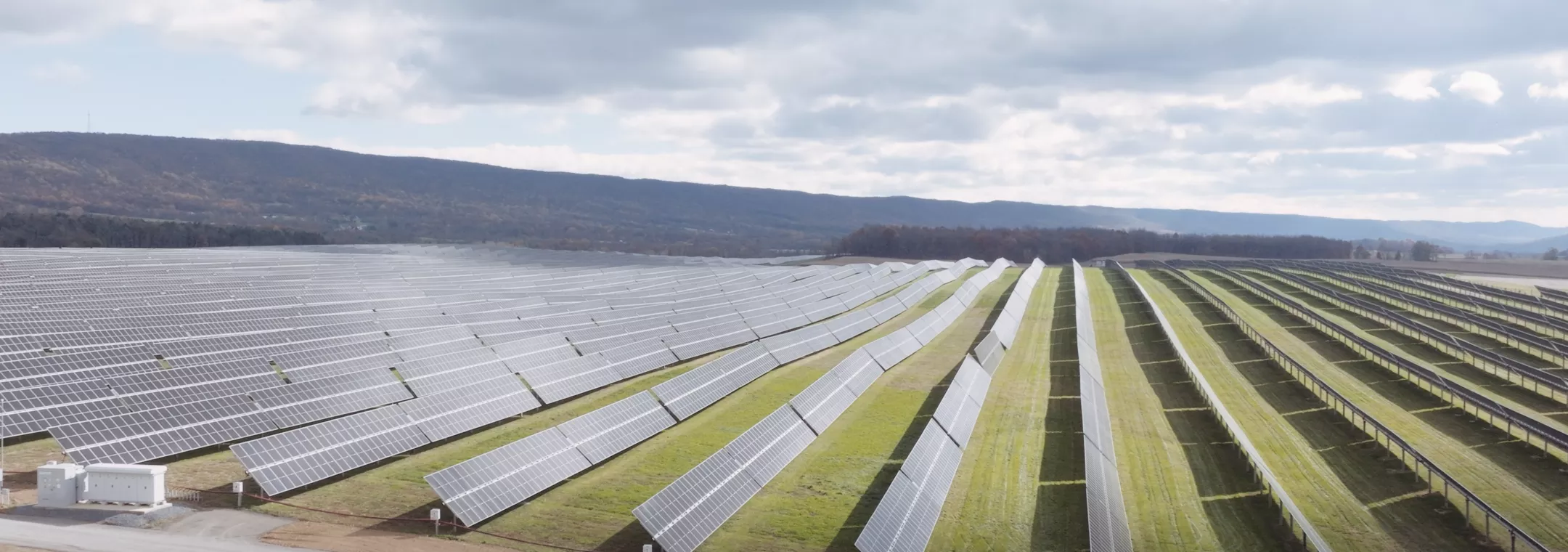 Great Cove 1 in Fulton County – Solar array, CAB and LBD system tying into Power Conversion Station.png