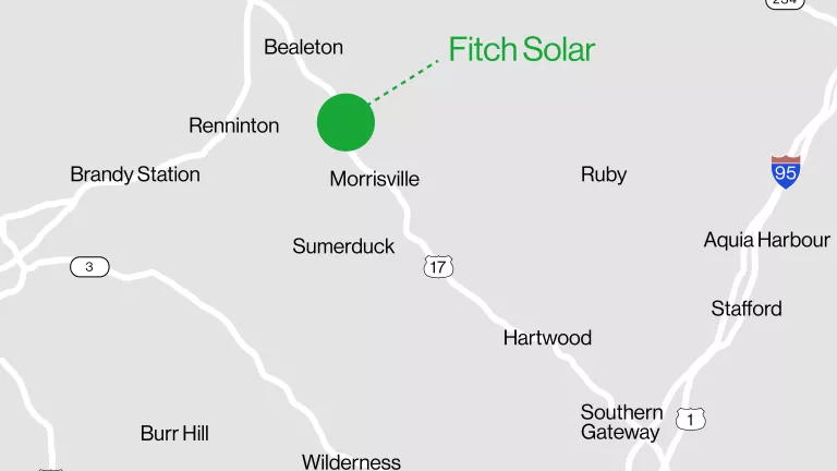 Fitch solar map