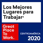 Great place to work award 2020