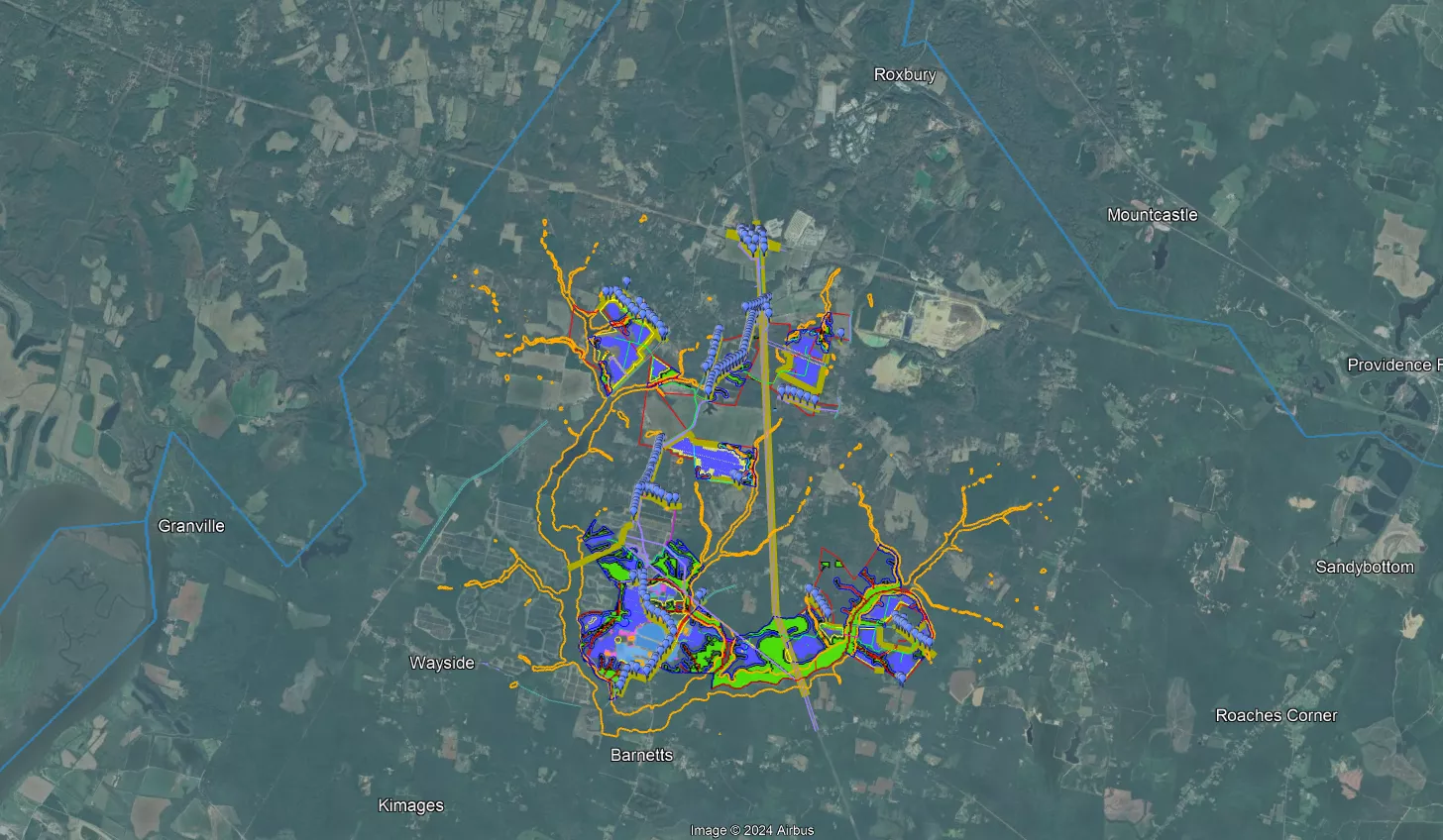 Keydet Project Map