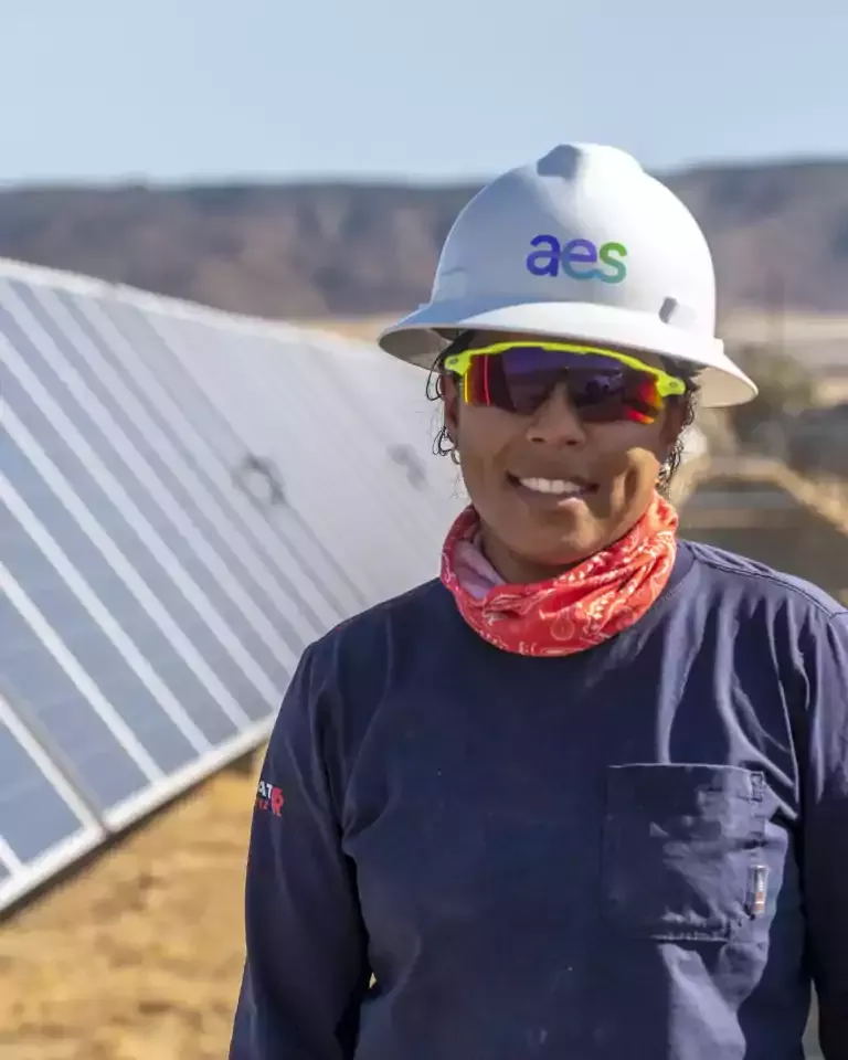 Lancaster Solar Worker