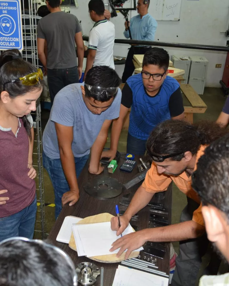 Group signing papers